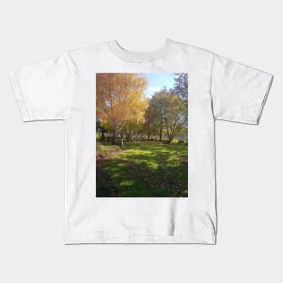 Golden Birch - Magpie Springs - Adelaide Hills - Fleurieu Peninsula - Australia Kids T-Shirt